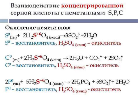 Раскрытие основных характеристик и реакций сернистой кислоты