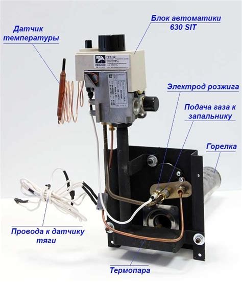 Реакция датчика на различные типы газов