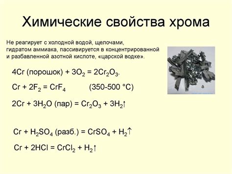 Реакция между соляной кислотой и цинком