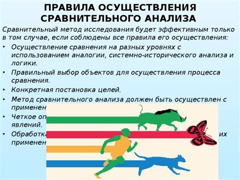 Результаты сравнения и анализа