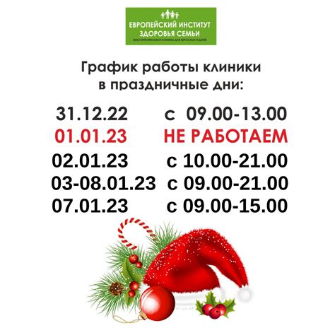 Рекомендации по обращению в частные клиники в праздничные дни