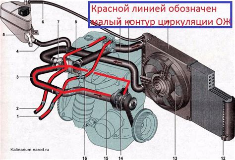 Ролевые функции термостата в системе охлаждения