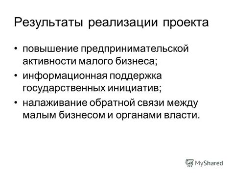 Роль государственных программ и инициатив в поддержке предпринимательской активности