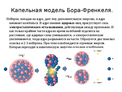 Роль нейтронов в ядерных реакциях