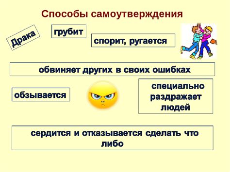 Самоутверждение и уверенность в себе