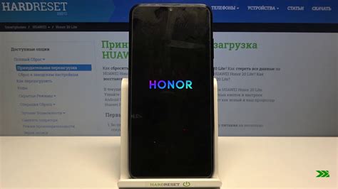 Сброс настроек до заводских на honor 20