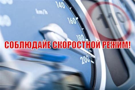 Скоростной режим и его воздействие на однородность передвижения