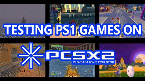 Совместимость игр PS1 со средой PCSX2