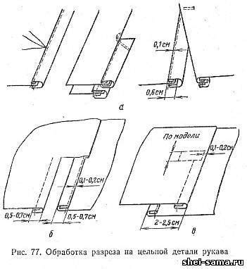 Соединение рукавов с основной частью