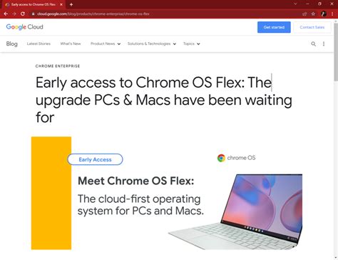 Создание загрузочной флешки с Chrome OS