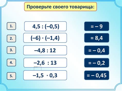 Сравнение с отрицательными числами