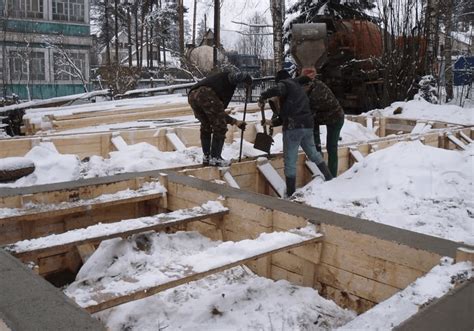 Сроки и ограничения зимней стройки из блоков