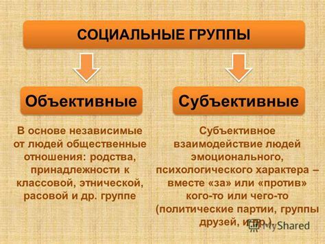 Субъективное мнение: понятие и особенности