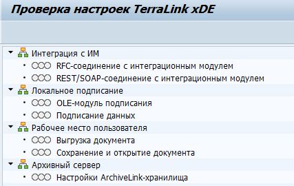 Тестирование и проверка настроек