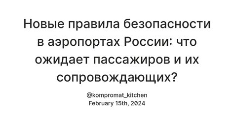 Требования и условия для сопровождающих пассажиров в аэропорту: что важно знать