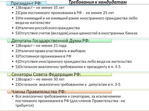 Требования к кандидатам: возраст, образование и опыт работы