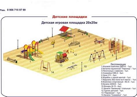 Требования к конструкции детской площадки