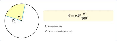 Угол сектора окружности: определение и свойства