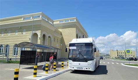 Удобство и комфорт путешествия на автобусе между двумя вокзалами