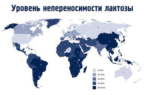 Уровень лактозы