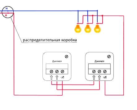 Установка диммера арлайт в помещении: пошаговая схема