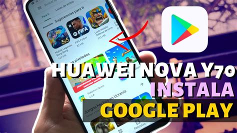 Установка Google Play Маркет на Huawei Nova Y70 Play