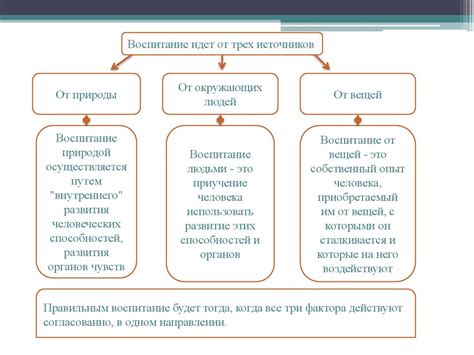 Факторы, влияющие на развитие