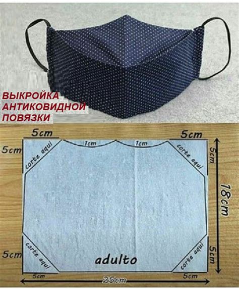 Фиксация маски для удобной носки