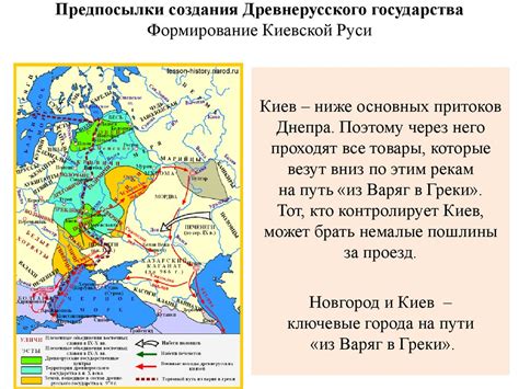 Формирование государства Киевской Руси