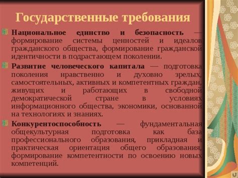 Формирование концепции свободного общества и идеалов справедливости