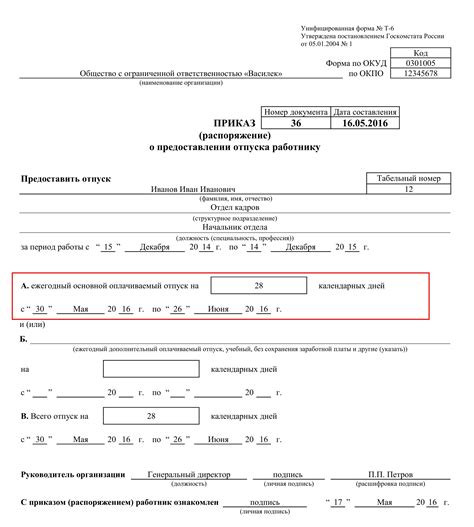 Формула определения заработной платы за присутствующие дни отдыха