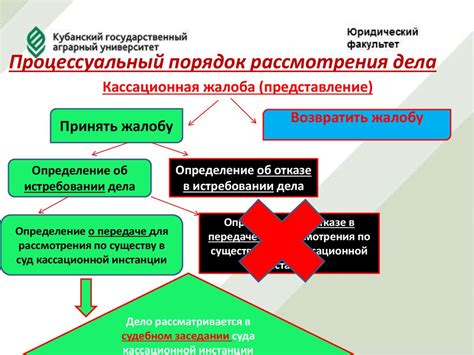 Цель и задачи обращения в кассационной инстанции для сторон в деле