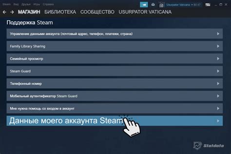 Шаг 3: Войдите в аккаунт Steam