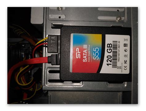 Этапы подключения SSD