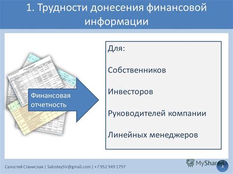 Эффективное донесение информации