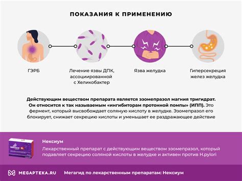 Эффекты использования Нексиума