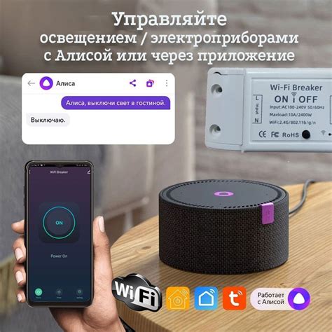  Беспроводное соединение теапота Редмонд с голосовым помощником Алиса через Wi-Fi 