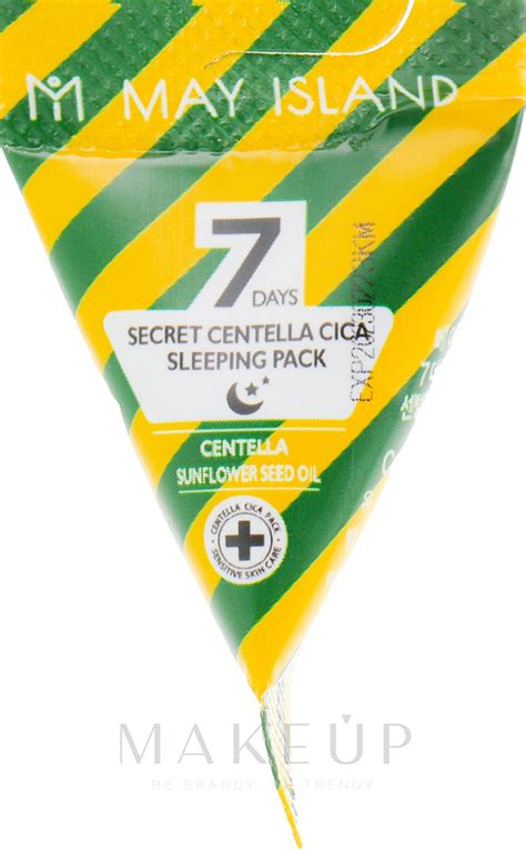 Secret centella cica sleeping pack: основные компоненты